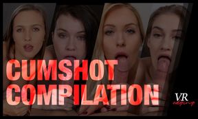 Cumshot Compilation from VRedging