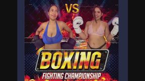 Boxing championship female fight - Kira - Sloan