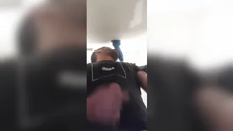 Twink Deep Throats Big Dildo While Jerking to Cum