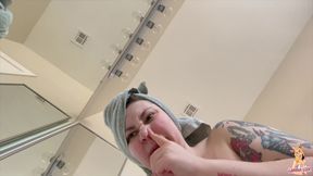 Snot Rockets After Teeth Brushing