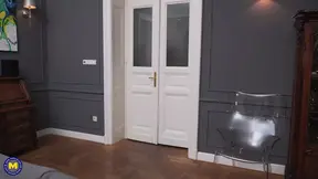 Hot MILF gushes with anal creampie