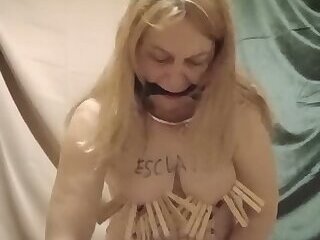 2026 04 06 Slave F self-session tagged belt beatings training
