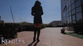 Smoking with you on my terrace  POV
