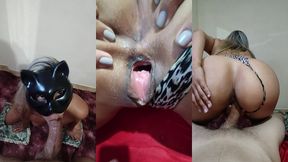 tirei a camisinha para sentar no meu chefe dotado e ganhei meu aumento