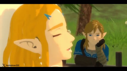 zelda enjoy himself  -hentai anime
