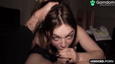 Blonde Teen Caught Cheating Fucked by Ex Big Dick Cuckold Destroyed