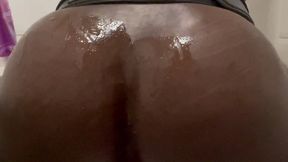 big oiled butt muscle dad prostate milking session