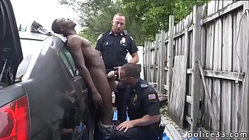 Interracial police photo gay porn Serial Tagger gets caught in the Act