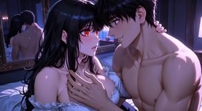 Stepmom Sneaks in for Messy Deep Tongue Kiss