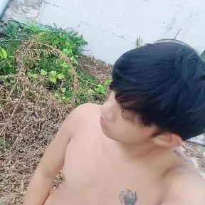 Asia Gay Teen the New Outdoor Session