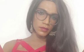 Indian Sissy Cumming Live