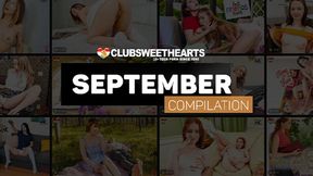 ClubSweethearts September 2025: Shaved pussy lickers and group fucking