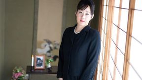 Caribbean com: Widow AV interview ~You can pay off your wild husband's debt right away~ Eri Saeki