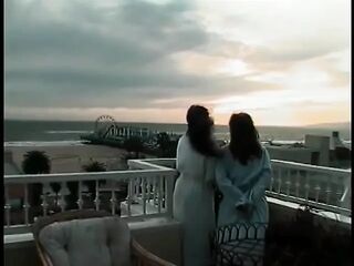 Squirting lesbos on the porch