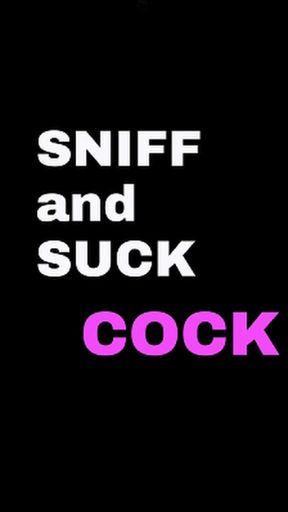 SNIFF AND SUCK COCK jerk off instructions JOI