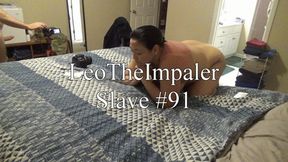 (HD) Slave #91 - Bedroom Pussy and Ass Fucking, Angle 1 of 3