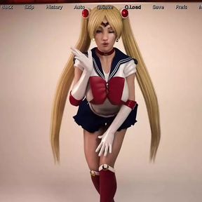 Bloody Passion Cap 17 - My Step Sister Sends Me Pictures of Her Vagina and Sailor Moon Cosplay