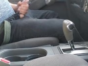 Masturbating on the streets while driving