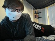 Cute Femboy Twink Plays with New Toy