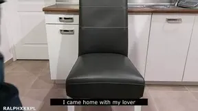 Cuckold Creampie Clean up 2 Times, After My Lover and Own Cum