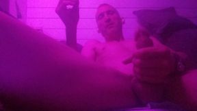 Nice and horny playing with my cock