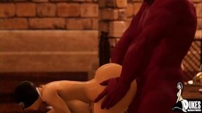 An intergalactic criminal pounds wet pussy