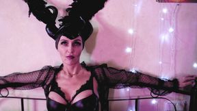 Hot goddess Eva Latex maleficent solo footfetish bdsm kink mistress femdom