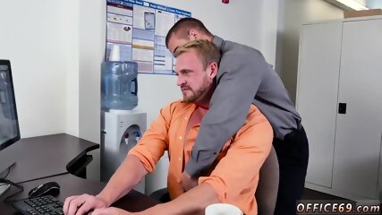 Straight swimmers bulge gay First day at work