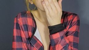 Goddess Teen Blowing Kisses At You