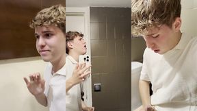 twink con fimosis se escapa de la comida familiar para masturbarse - video completo
