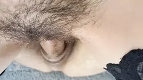 Hot amateur wife gets first creampie from hairy fuck