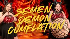Semen Demon Cumflation - Cum Hungry Demoness Sydney Screams Opens a Portal in Your Bed to Consume Your Cum Until Her Belly Expands - Belly Expansion, POV Virtual Sex, Cum Inflation - HD 720 WMV