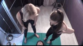 Collection of videos of Princesses Bertie and Mimi!Princess Bertie saddled a slave, a sexy ass is stuck up, and Princess Mimi is sitting over his head The girls