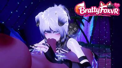 Puppy Girl Gets A Deepthroat JOI In VRChat