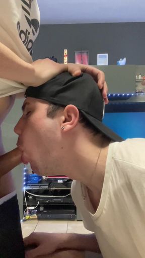 Deepthroat - He Cum on My Face