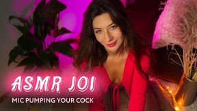 ASMR JOI. Your sweet brunette Fast and Aggressive Mic Pumping Your Cock. Amy Haze