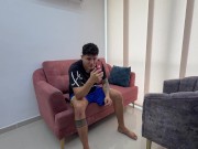 Timida hermanastra paga nuevo telefono con sexo duro y venida en su gran culo.