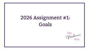 2026 - Assignment #1 - Goals