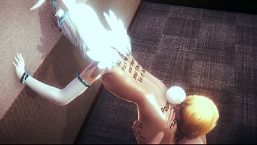 Yaoi Femboy - Femboy eats Kaze'_s ass to orgasm - Sissy Femboy Trap Japanese Asian Manga Anime Game Porn