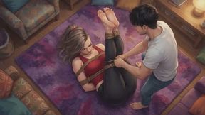 Bondage Stories #15B: Confession of Ashen Bound Struggles (Animated)