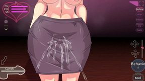 fucking wife yuuri [pornplay hentai game] using a huge sextoy collection to bang that hot pervy married milf