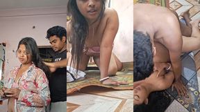 young husband hardcore fucks tight indian bahu - bengali dirty talk - desi bahu chudai, episode 02