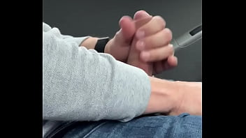 Jerking off in public