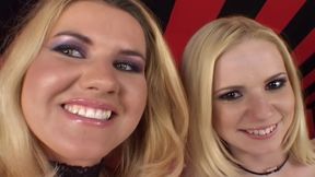 Two Insatiable Blondes Share His Thick Cock