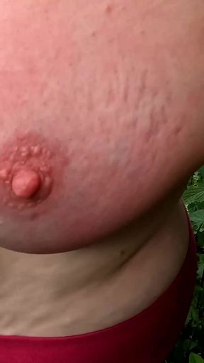 Thrilling moment from &quot;Outdoor Tit Training - hard&quot;