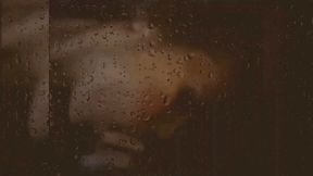 Mature Wife Enjoying Rainy Day (oldie Style)