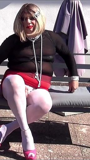 Gio Calda Your Crossdresser on Vacation Having Fun