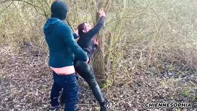 un fan me trouve en foret grace a mon jeu geoloc snp !! tu me trouve je te ...