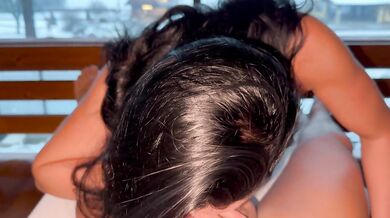 Wellness fuck ended with hot brunette shaking legs - Tonny and Mia