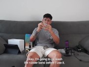 blowjobs machine vs persona real - UNBOXING- Honey Play Box